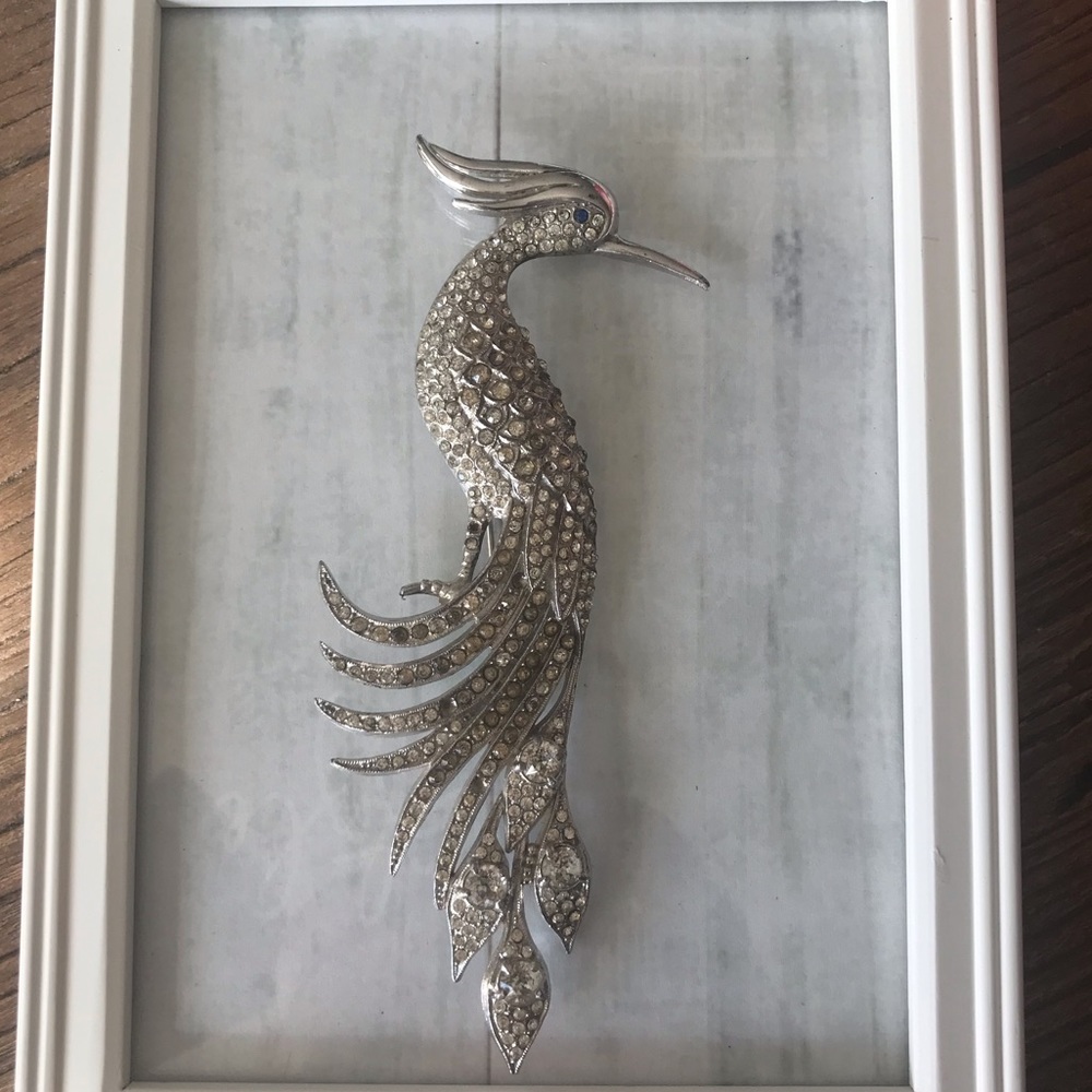 Peacock Brooch